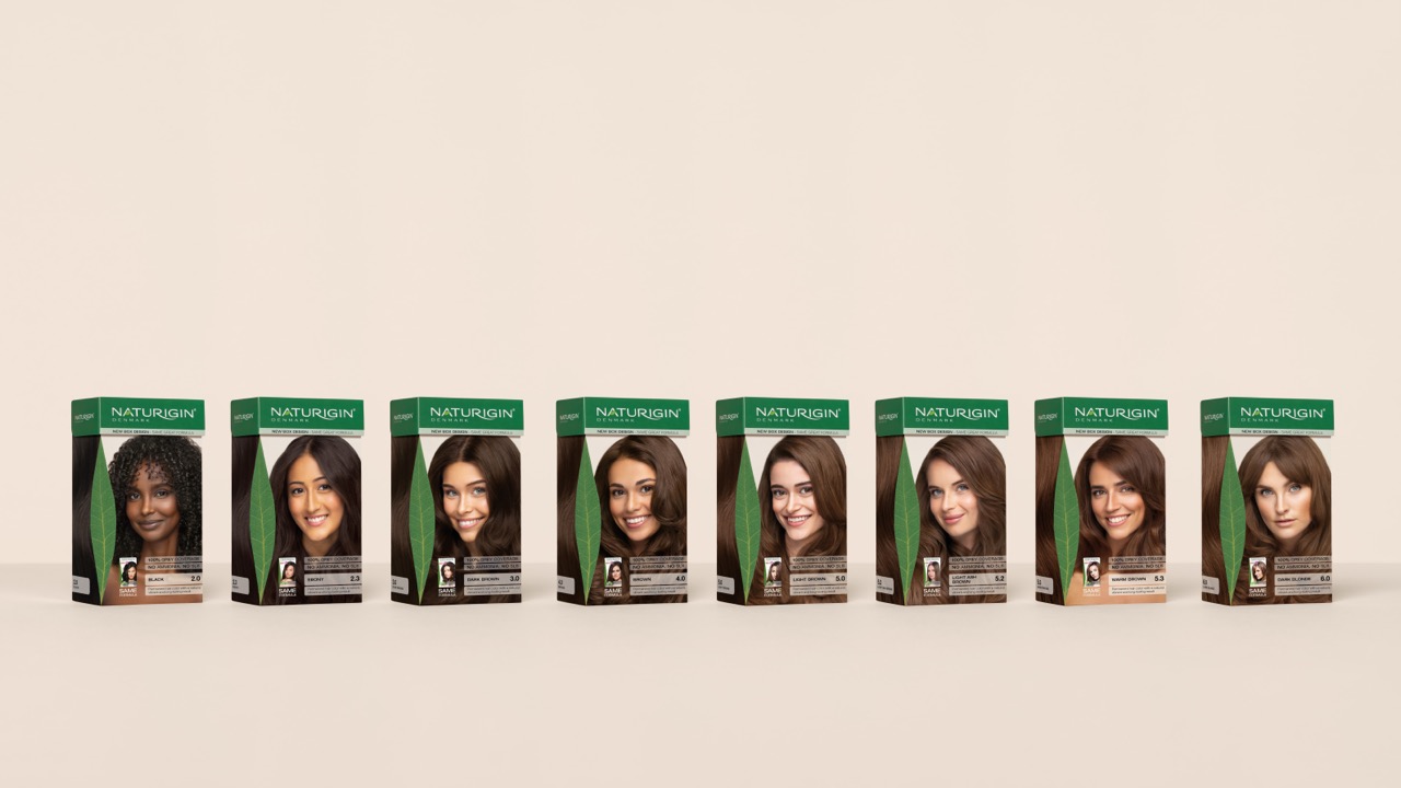 Hnědé barvy na vlasy NATURIGIN