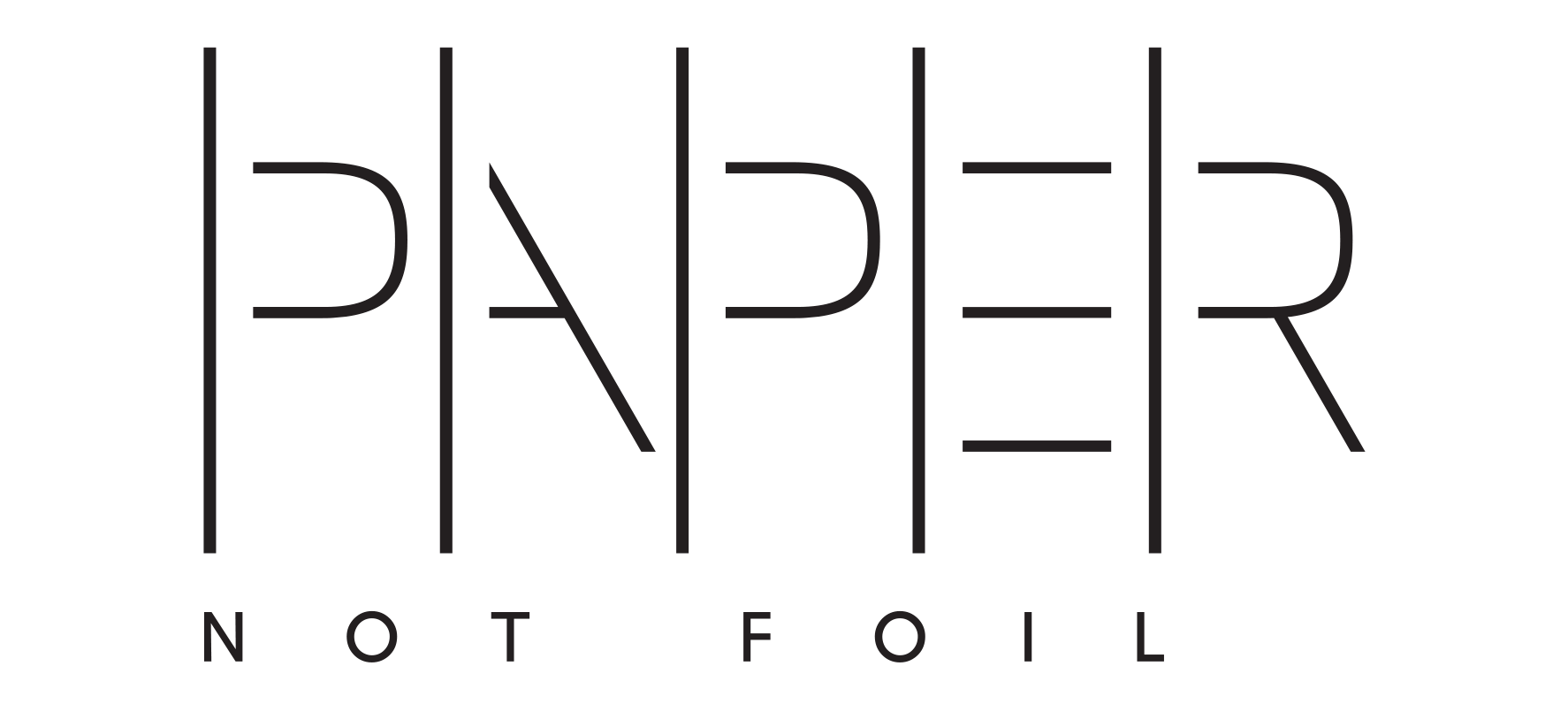 Paper Not Foil logo